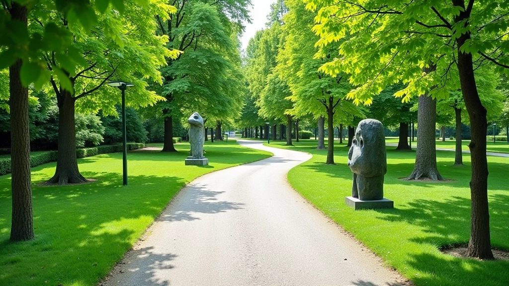 Nuostabus meno takelys su skulptūromis ir instaliacijomis Vilniaus parke